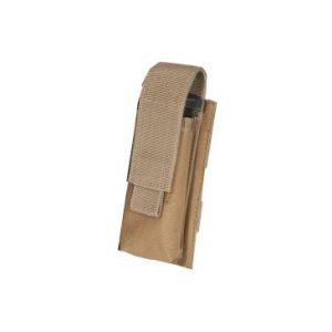 Outdoor Connection Coyote Brown MOLLE Single Pistol Magazine Pouch